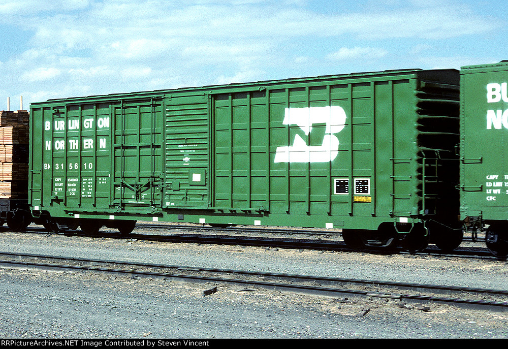 Burlington Northern 50' combo door box BN #315610